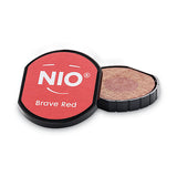 NIO® Ink Pad For Nio Stamp With Voucher, Brave Red freeshipping - TVN Wholesale 