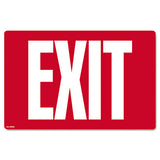 COSCO Glow-in-the-dark Safety Sign, Fire Extinguisher, 4 X 13, Red freeshipping - TVN Wholesale 