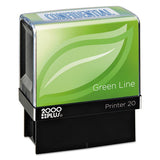 COSCO 2000PLUS® Green Line Message Stamp, Entered, 1 1-2 X 9-16, Red freeshipping - TVN Wholesale 