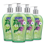 Softsoap® Premium Liquid Hand Soap, Basil And Lime, 13 Oz, 4-carton freeshipping - TVN Wholesale 