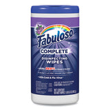 Fabuloso® Multi Purpose Wipes, Lavender, 7 X 7, 90-canister, 4 Canisters-carton freeshipping - TVN Wholesale 