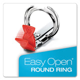 Cardinal® Premier Easy Open Locking Round Ring Binder, 3 Rings, 3" Capacity, 11 X 8.5, Black freeshipping - TVN Wholesale 