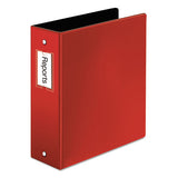Cardinal® Premier Easy Open Locking Round Ring Binder, 3 Rings, 3" Capacity, 11 X 8.5, Red freeshipping - TVN Wholesale 