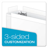 Cardinal® Clearvue Slant-d Ring Binder, 3 Rings, 3" Capacity, 11 X 17, White freeshipping - TVN Wholesale 