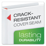 Cardinal® Xtralife Clearvue Non-stick Locking Slant-d Ring Binder, 3 Rings, 4" Capacity, 11 X 8.5, White freeshipping - TVN Wholesale 