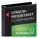 Cardinal® Xtralife Clearvue Non-stick Locking Slant-d Ring Binder, 3 Rings, 5" Capacity, 11 X 8.5, Black freeshipping - TVN Wholesale 