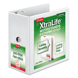 Xtralife Clearvue Non-stick Locking Slant-d Ring Binder, 3 Rings, 6