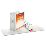 Cardinal® Treated Clearvue Locking Slant-d Ring Binder, 3 Rings, 5" Capacity, 11 X 8.5, White freeshipping - TVN Wholesale 