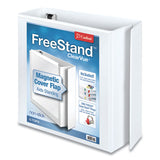 Cardinal® Freestand Easy Open Locking Slant-d Ring Binder, 3 Rings, 3" Capacity, 11 X 8.5, White freeshipping - TVN Wholesale 