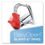 Cardinal® Freestand Easy Open Locking Slant-d Ring Binder, 3 Rings, 4" Capacity, 11 X 8.5, White freeshipping - TVN Wholesale 