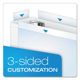 Cardinal® Expressload Clearvue Locking D-ring Binder, 3 Rings, 5" Capacity, 11 X 8.5, White freeshipping - TVN Wholesale 