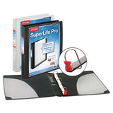 Cardinal® Superlife Pro Easy Open Clearvue Locking Slant-d Ring Binder, 3 Rings, 1" Capacity, 11 X 8.5, White freeshipping - TVN Wholesale 
