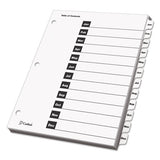 Cardinal® Onestep Printable Table Of Contents And Dividers, 12-tab, Jan. To Dec., 11 X 8.5, White, 1 Set freeshipping - TVN Wholesale 