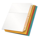 Cardinal® Poly Ring Binder Pockets, 11 X 8 1-2, Assorted Colors, 5-pack freeshipping - TVN Wholesale 