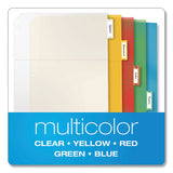 Cardinal® Poly Ring Binder Pockets, 11 X 8 1-2, Letter, Assorted Colors, 5-pack freeshipping - TVN Wholesale 