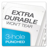 Cardinal® Poly Ring Binder Pockets, 11 X 8.5, Clear, 5-pack freeshipping - TVN Wholesale 