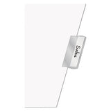 Cardinal® Paper Insertable Dividers, 5-tab, 11 X 17, White, 1 Set freeshipping - TVN Wholesale 