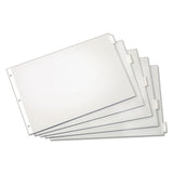 Cardinal® Paper Insertable Dividers, 8-tab, 11 X 17, White, 1 Set freeshipping - TVN Wholesale 