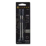 Cross® Refills For Cross Ballpoint Pens, Bold Conical Tip, Black Ink, 2-pack freeshipping - TVN Wholesale 