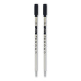 Refills For Cross Ballpoint Pens, Bold Conical Tip, Black Ink, 2-pack