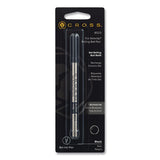 Cross® Refill For Cross Selectip Gel Roller Ball Pens, Medium Conical Tip, Black Ink freeshipping - TVN Wholesale 