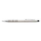 Cross® Classic Century Twist-action Ballpoint Pen, Retractable, Medium 1 Mm, Black Ink, Satin Chrome Barrel freeshipping - TVN Wholesale 