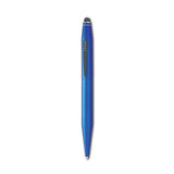 Cross® Tech 2 Ballpoint Pen-stylus, Retractable, Medium 0.7 Mm, Black Ink, Blue Barrel freeshipping - TVN Wholesale 