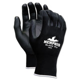 MCR™ Safety Economy Pu Coated Work Gloves, Black, Large, 1 Dozen freeshipping - TVN Wholesale 