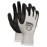 MCR™ Safety Economy Foam Nitrile Gloves, Small, Gray-black, 12 Pairs freeshipping - TVN Wholesale 