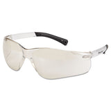 MCR™ Safety Bearkat Safety Glasses, Frost Frame, Clear Mirror Lens freeshipping - TVN Wholesale 