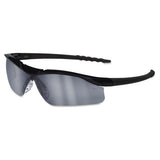 MCR™ Safety Dallas Wraparound Safety Glasses, Black Frame, Gray Indoor-outdoor Lens freeshipping - TVN Wholesale 