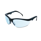 MCR™ Safety Klondike Plus Safety Glasses, Black Frame, Clear Lens freeshipping - TVN Wholesale 