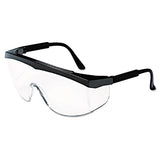 MCR™ Safety Stratos Safety Glasses, Black Frame, Clear Lens, 12-box freeshipping - TVN Wholesale 