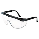MCR™ Safety Stratos Safety Glasses, Black Frame, Clear Lens freeshipping - TVN Wholesale 