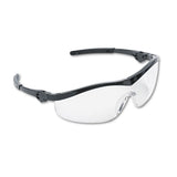 MCR™ Safety Storm Wraparound Safety Glasses, Black Nylon Frame, Clear Lens, 12-box freeshipping - TVN Wholesale 
