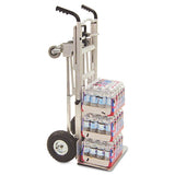 Cosco® 3-in-1 Convertible Hand Truck, 800-1000lb Cap., 21.06 X 21.85 X 48.03, Aluminum freeshipping - TVN Wholesale 