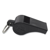 Champion Sports Sports Whistle With Black Nylon Lanyard, Plastic, Black, Dozen freeshipping - TVN Wholesale 