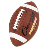 Champion Sports Pro Composite Football, Junior Size, Brown freeshipping - TVN Wholesale 