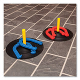 Champion Sports Indoor-outdoor Rubber Horseshoe Set, 4 Rubber Horseshoes, 2 Rubber Mats, 2 Plastic Dowels freeshipping - TVN Wholesale 