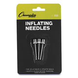 Champion Sports Nickel-plated Inflating Needles For Electric Inflating Pump, 3-pack freeshipping - TVN Wholesale 