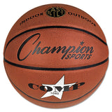 Champion Sports Composite Basketball, Official Size, Brown freeshipping - TVN Wholesale 