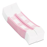 Pap-R Products Currency Straps, Pink, $250 In Dollar Bills, 1000 Bands-pack freeshipping - TVN Wholesale 