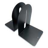 Huron Steel Bookends, Fashion Style, 5.5 X 4.75 X 7.25, Black freeshipping - TVN Wholesale 