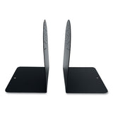Huron Steel Bookends, Contemporary Style, 4.75 X 5.5 X 7.25, Black freeshipping - TVN Wholesale 