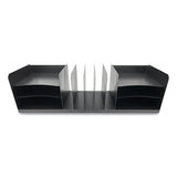 Huron Steel Combination File Organizer, 11 Sections, Legal Size Files, 30 X 11 X 8, Black freeshipping - TVN Wholesale 