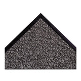 Crown Dust-star Microfiber Wiper Mat, 36 X 120, Charcoal freeshipping - TVN Wholesale 