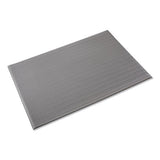 Crown Ribbed Anti-fatigue Mat, Vinyl, 36 X 60, Gray freeshipping - TVN Wholesale 