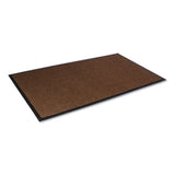 Crown Super-soaker Wiper Mat With Gripper Bottom, Polypropylene, 36 X 60, Dark Brown freeshipping - TVN Wholesale 