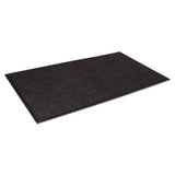 Crown Super-soaker Wiper Mat With Gripper Bottom, Polypropylene, 46 X 72, Charcoal freeshipping - TVN Wholesale 