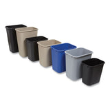 Coastwide Professional™ Open Top Indoor Trash Can, Plastic, 10.25 Gal, Black freeshipping - TVN Wholesale 